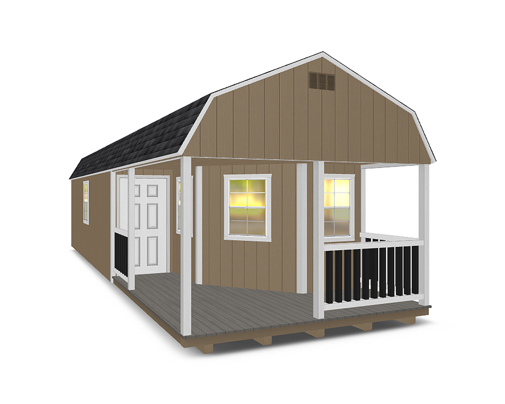 Craftsman - Dutch Barn With Deluxe Porch
